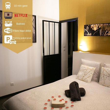 Loft De Courcaille - Balneo - Free Parking - Wifi Leilighet Orléans Eksteriør bilde